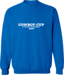 Crew Sweatshirt - Cowboy Cup Lacrosse Tournament 2026 (White)