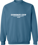 Crew Sweatshirt - Cowboy Cup Lacrosse Tournament 2026 (White)