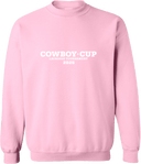 Crew Sweatshirt - Cowboy Cup Lacrosse Tournament 2026 (White)