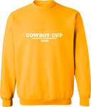 Crew Sweatshirt - Cowboy Cup Lacrosse Tournament 2026 (White)