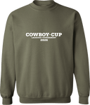 Crew Sweatshirt - Cowboy Cup Lacrosse Tournament 2026 (White)