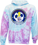 Tie-Dye Hoodies - USYS NJ State Cup 2026 (Main Logo)