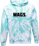 Tie-Dye Hoodies - WAGS Tournament 2026 (Black with outline)