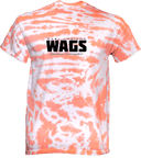 Tie-Dye Short Sleeves - WAGS Tournament 2026 (Black with outline)