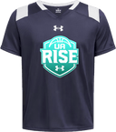 Under Armour Big Win Flag Jersey - UA Rise Girls Session l 2026 (deep blue)