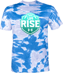 Under Armour Athletics Short Sleeve Tie-Dye - UA Rise Girls Session l 2026 (deep blue)