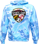 Tie-Dye Hoodies - USYS Maryland State Cup (w1/4) 2026 (Main Logo)