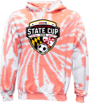 Tie-Dye Hoodies - USYS Maryland State Cup (w1/4) 2026 (Main Logo)