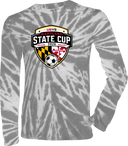 Tie-Dye Long Sleeves - USYS Maryland State Cup (w1/4) 2026 (Main Logo)