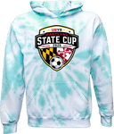 Tie-Dye Hoodies - USYS Maryland State Cup (w1/4) 2026 (Main Logo)