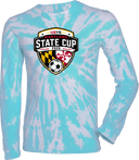 Tie-Dye Long Sleeves - USYS Maryland State Cup (w1/4) 2026 (Main Logo)