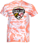 Tie-Dye Short Sleeves - USYS Maryland State Cup (w1/4) 2026 (Main Logo)