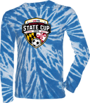 Tie-Dye Long Sleeves - USYS Maryland State Cup (w1/4) 2026 (Main Logo)