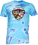 Tie-Dye Short Sleeves - USYS Maryland State Cup (w1/4) 2026 (Main Logo)