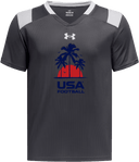 Under Armour Big Win Flag Jersey - USA Football Summer Series 2026 (Blue - Palm Tree)