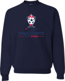 Crew Sweatshirt - USYS IL President's Cup (w2/2) 2026 (Red & Navy)