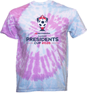Tie-Dye Short Sleeves - USYS IL President's Cup (w2/2) 2026 (Red & Navy)
