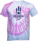 Tie-Dye Short Sleeves - USYS GA State Cup Finals (w3/3) 2026 ( Full Navy)