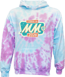 Tie-Dye Hoodies - Midwest Moxie 2026 (Abbreviated Logo)