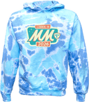 Tie-Dye Hoodies - Midwest Moxie 2026 (Abbreviated Logo)