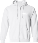 Full Zip Hoodies - WAGS Tournament 2026 (White, Wordmark)