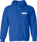 Full Zip Hoodies - WAGS Tournament 2026 (White, Wordmark)