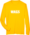 Performance Long Sleeves - WAGS Tournament 2026 (White, Wordmark)