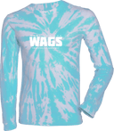 Tie-Dye Long Sleeves - WAGS Tournament 2026 (White, Wordmark)
