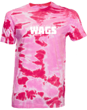 Tie-Dye Short Sleeves - WAGS Tournament 2026 (White, Wordmark)