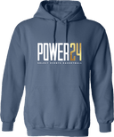 Hoodies - Power 24 Session I 2026 (White & Gold Bold Inline Wordmark)