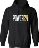 Hoodies - Power 24 Session I 2026 (White & Gold Bold Inline Wordmark)