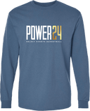 Long Sleeves - Power 24 Session I 2026 (White & Gold Bold Inline Wordmark)
