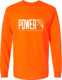 Long Sleeves - Power 24 Session I 2026 (White & Gold Bold Inline Wordmark)