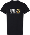 Short Sleeves - Power 24 Session I 2026 (White & Gold Bold Inline Wordmark)