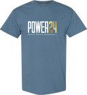 Short Sleeves - Power 24 Session I 2026 (White & Gold Bold Inline Wordmark)