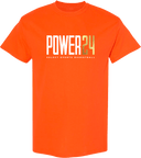 Short Sleeves - Power 24 Session I 2026 (White & Gold Bold Inline Wordmark)