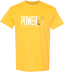Short Sleeves - Power 24 Session I 2026 (White & Gold Bold Inline Wordmark)