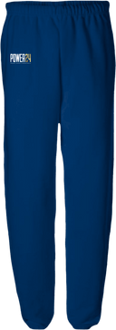 Sweatpants - Power 24 Session I 2026 (White & Gold Bold Inline Wordmark)
