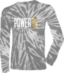 Tie-Dye Long Sleeves - Power 24 Session I 2026 (White & Gold Bold Inline Wordmark)