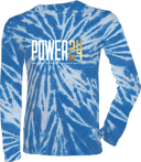 Tie-Dye Long Sleeves - Power 24 Session I 2026 (White & Gold Bold Inline Wordmark)