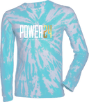 Tie-Dye Long Sleeves - Power 24 Session I 2026 (White & Gold Bold Inline Wordmark)