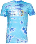 Tie-Dye Short Sleeves - Power 24 Session I 2026 (White & Gold Bold Inline Wordmark)