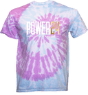 Tie-Dye Short Sleeves - Power 24 Session I 2026 (White & Gold Bold Inline Wordmark)