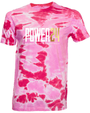 Tie-Dye Short Sleeves - Power 24 Session I 2026 (White & Gold Bold Inline Wordmark)