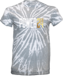 Tie-Dye Short Sleeves - Power 24 Session I 2026 (White & Gold Bold Inline Wordmark)
