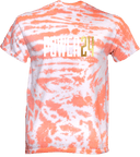 Tie-Dye Short Sleeves - Power 24 Session I 2026 (White & Gold Bold Inline Wordmark)