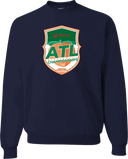 Crew Sweatshirt - Veolia Atlanta Pickleball Championships 2026 (Red Text Badge)