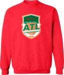 Crew Sweatshirt - Veolia Atlanta Pickleball Championships 2026 (Red Text Badge)