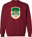 Crew Sweatshirt - Veolia Atlanta Pickleball Championships 2026 (Red Text Badge)
