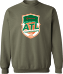 Crew Sweatshirt - Veolia Atlanta Pickleball Championships 2026 (Red Text Badge)